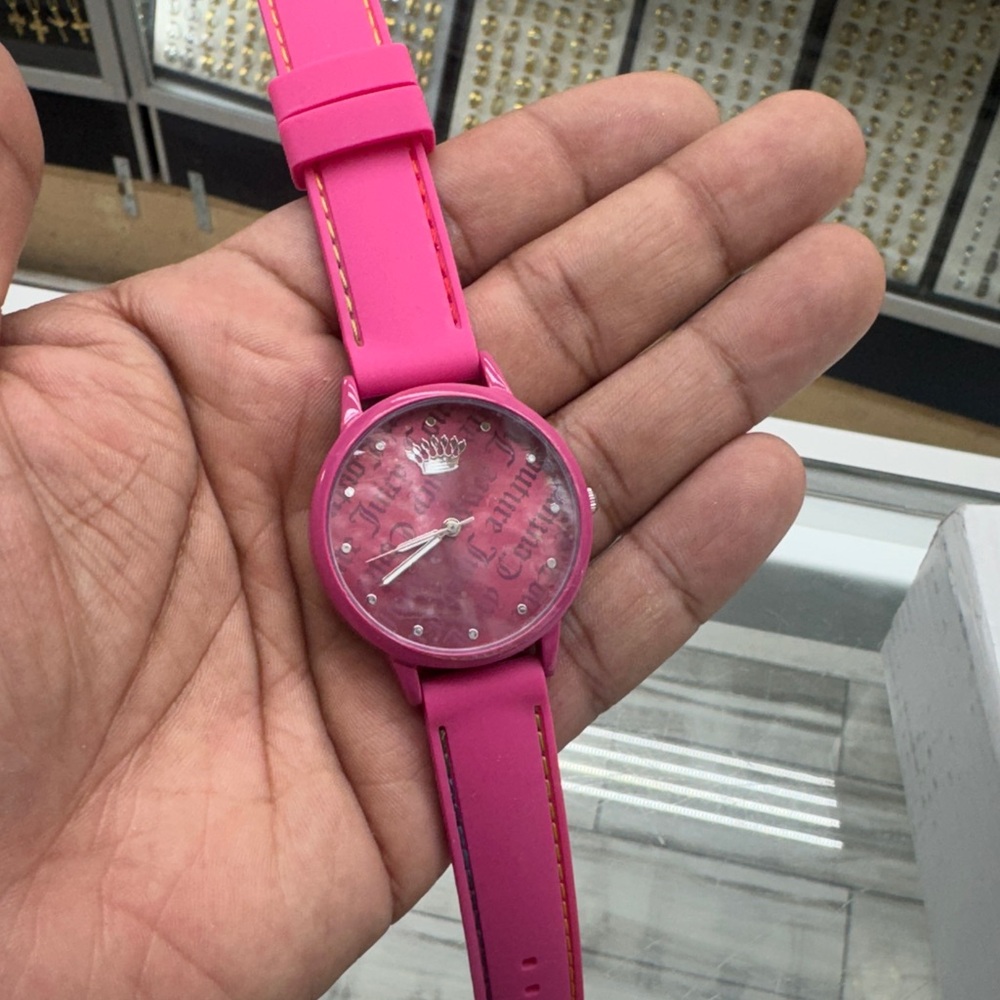 Juicy Couture Vibrant Pink Watch
